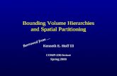 Bounding Volume Hierarchies and Spatial Partitioning