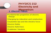 PHYSICS 212  Electricity and Magnetism