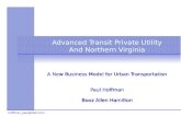 Advanced Transit Private Utility And Northern Virginia