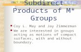 Subdirect Products of M* Groups