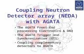 Coupling Neutron Detector array (NEDA) with AGATA