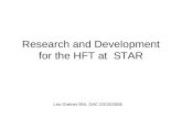 Research and Development for the HFT at  STAR