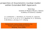 properties of Asymmetric nuclear matter         within Extended BHF Approach
