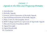 Lecture  1 Signals in the Time and Frequency Domains