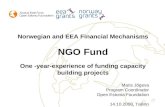 Norwegian and EEA Financial Mechanisms NGO Fund