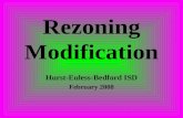Rezoning Modification