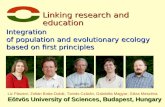 Integration  of population and evolutionary ecology based on first principles