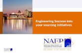 Engineering Success into your sourcing initiatives