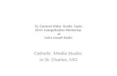 St. Clement Video   Studio  Explo 2014  Evangelization Workshop   at Saint Joseph Radio