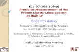 E12-07-108: ( GMp ) Precision Measurement of the Proton Elastic Cross Section at High Q 2