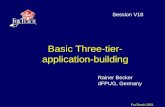Basic Three-tier-application-building
