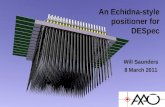 An Echidna-style positioner for  DESpec