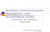 Aviation Communication, Navigation, and Surveillance (CNS)