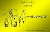 FIQH CLASS 4 LE SSON 5