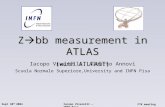 Z bb measurement in ATLAS (with ATLFAST)