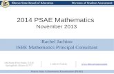 2014 PSAE Mathematics  November 2013