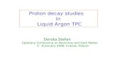 Proton decay studies   in     Liquid Argon TPC