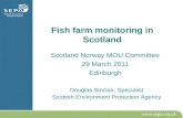 Fish farm monitoring in Scotland