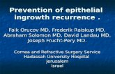 Surgical Epithelial ingrowth