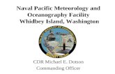 Naval Pacific Meteorology and Oceanography Facility  Whidbey Island, Washington