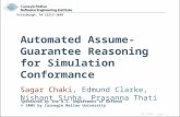 Automated Assume-Guarantee Reasoning for Simulation Conformance