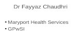Dr Fayyaz Chaudhri