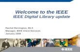 Welcome to the IEEE IEEE Digital Library update