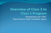 Overview of Class 3 to Class 1 Program