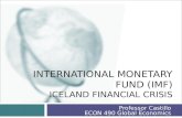 INTERNATIONAL MONETARY FUND (IMF)  Iceland financial crisis
