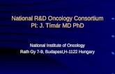 National R &D Oncology Consortium PI: J. T í már MD PhD