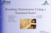 Reading Dimensions Using a Standard Ruler
