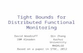 Tight Bounds for Distributed Functional Monitoring