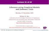 Inference using Graphical Models and Software Tools