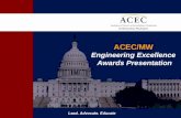 ACEC/MW  Engineering Excellence  Awards Presentation