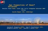 Gas Properties of Dwarf Galaxies