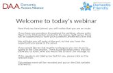 Welcome to today’s webinar