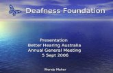 Deafness Foundation