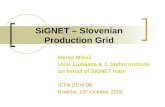 SiGNET  – Slovenian Production Grid
