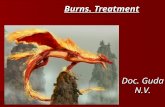 Burns .  Treatment