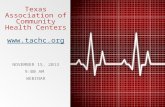 Texas Association of Community Health Centers tachc