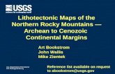 Lithotectonic Maps of the Northern Rocky Mountains —Archean to Cenozoic  Continental Margins