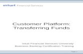 Customer Platform: Transferring Funds