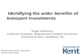 Identifying the wider benefits of transport investments