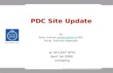 PDC Site Update