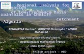 Regional analysis for the estimation     of low-frequency daily rainfalls in Cheliff