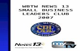 WBTW NEWS 13 SMALL BUSINESS LEADERS CLUB 2007