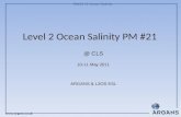 Level 2 Ocean Salinity PM #21