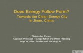 Does Energy Follow Form? Towards the Clean Energy City in Jinan, China