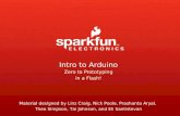 Intro to  Arduino