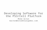 Developing Software for the PS3/Cell Platform